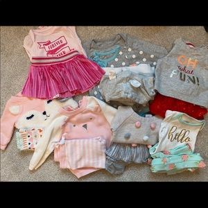 Baby Girl Newborn - 6 mo Target Bundle